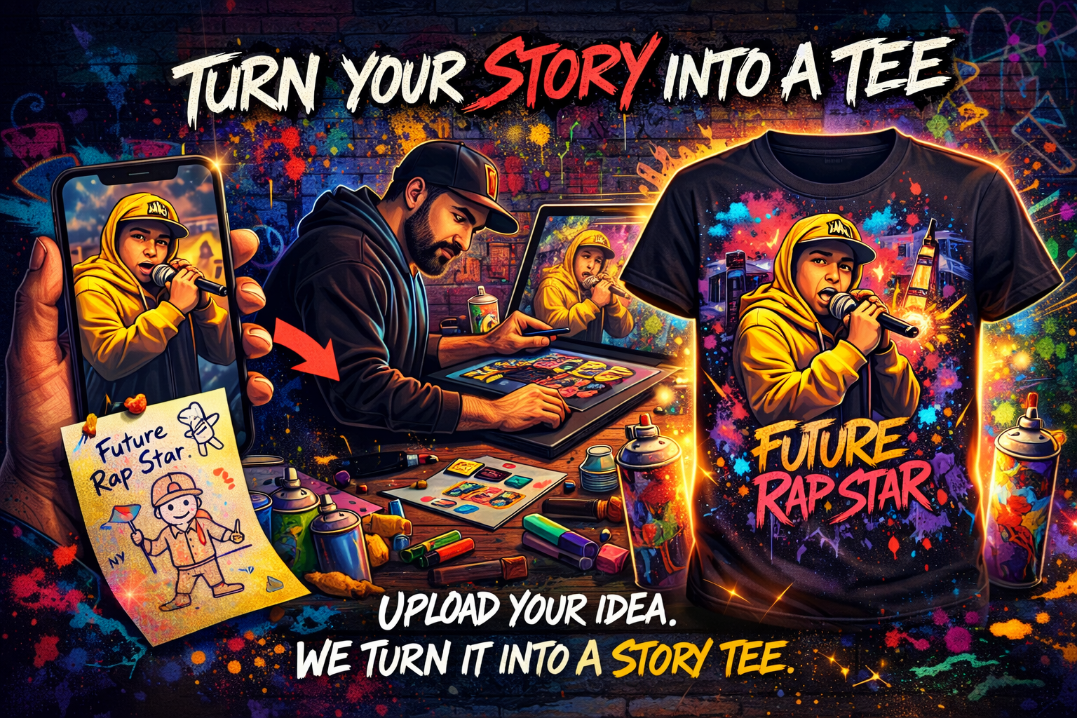 StoryOnTees brand visual 1